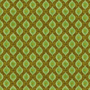 geometric waves green