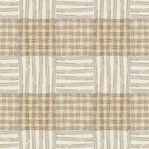 Corulia Weave - Earth Rustic Gingham Light