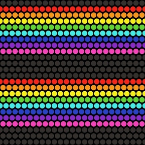 Light Bright Rainbow Black