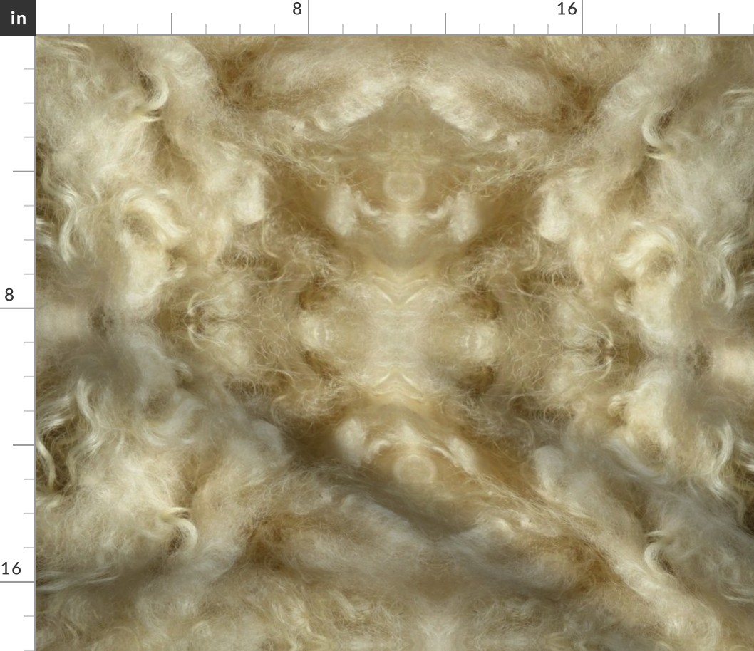 Minnesota natural color Icelandic lamb wool fleece #7