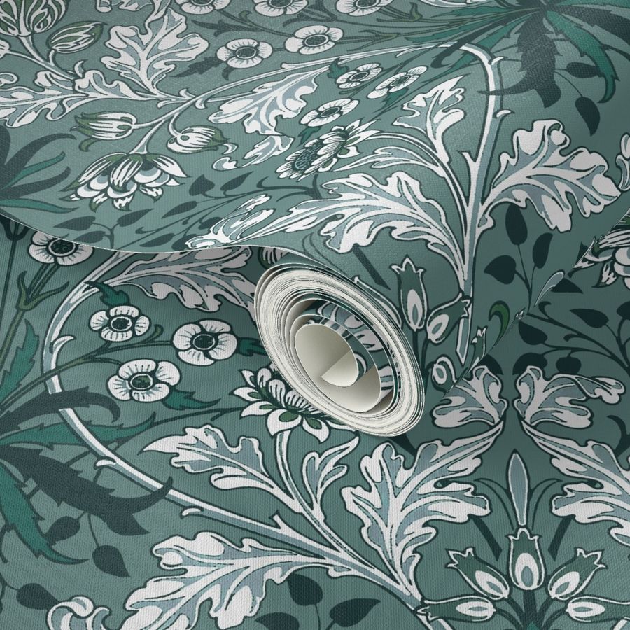 HYACINTH IN AQUALINE - WILLIAM MORRIS