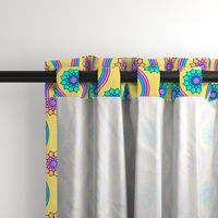 Groovy Flower Curtain