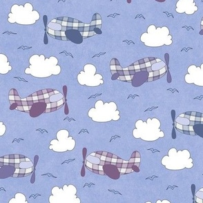 Plaid Among the Clouds - medium scale