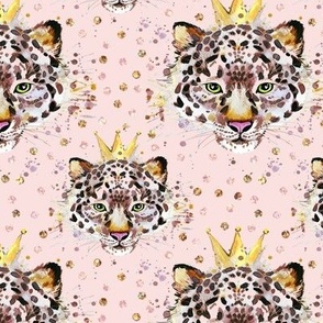 Tiger Kitty Crown Dots blush