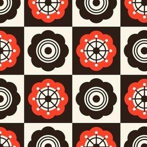 1004 - floral tiles