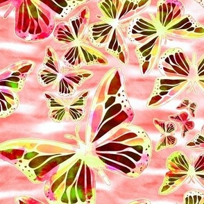 Flutter By Butterflies WaterMelon Pink