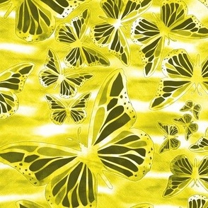 Flutter By Butterflies Sunny Yellow