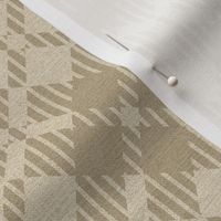 2,33´´ diamond Witch´s school diagonal plaid burlap texture beige and wet sand