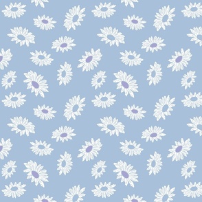 Daisy Anglaise - Sky Blue & Lavender