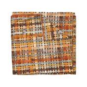 Rustic Farmhouse Check in Earthy Browns - medium