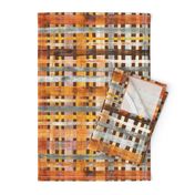 Rustic Farmhouse Check in Earthy Browns - medium