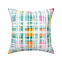 Texture Washed Whimsical Gingham - Medium Scale 