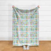 Texture Washed Whimsical Gingham - Medium Scale 