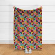 Happy Colourful Geometric Checks