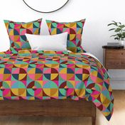 Happy Colourful Geometric Checks