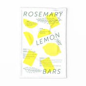Rosemary Lemon Bars