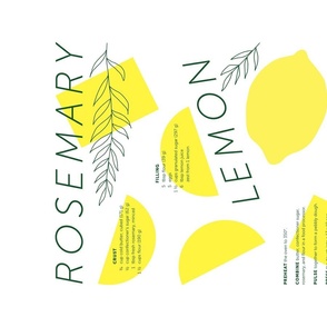 Rosemary Lemon Bars