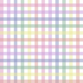 Colorful Pastel Checkers 