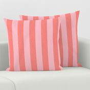 wide stripe pink and CORAL