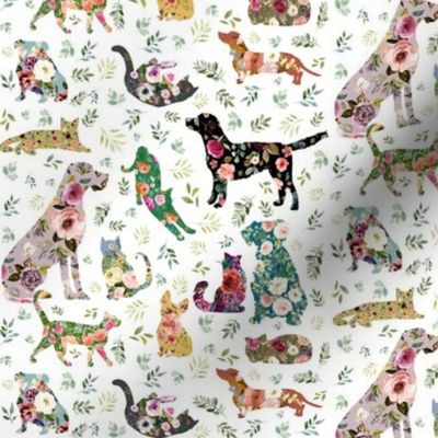 Patchwork Cats and Dogs