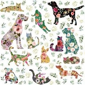 Patchwork Cats and Dogs