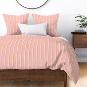 70s Retro linen stripe_sunset