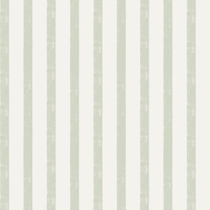 Mint green Vertical Beach Stripes - Medium