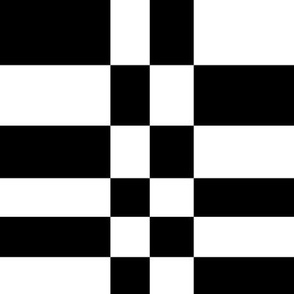 Asymmetric Checks_Black and White
