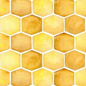 Watercolor honeycomb  - Angelina Maria Designs