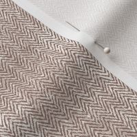 small herringbone texture in mauve on dusty rose with linen texture