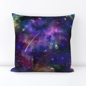 Surreal Space Nebula and Comet