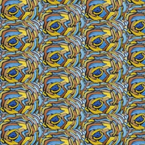 Van Gogh Style Swirls