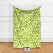 Large Scale You Are Just Pearfect Kawaii Smiling Green Pear Fruit and Hearts