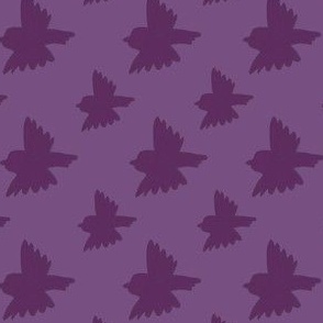 Birds Violet 