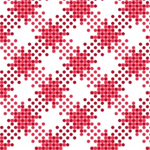 Flowerydot gingham