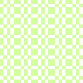 cheerful mintgreen checkers