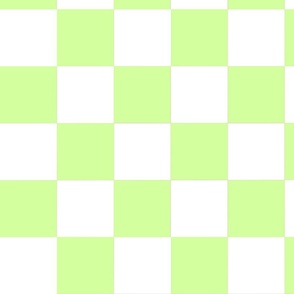 cheerful checkers in mint