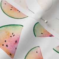 Watermelons in watercolour
