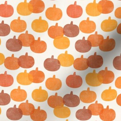 pumpkin patch - fall pumpkins - orange/cream - fall themed - LAD22