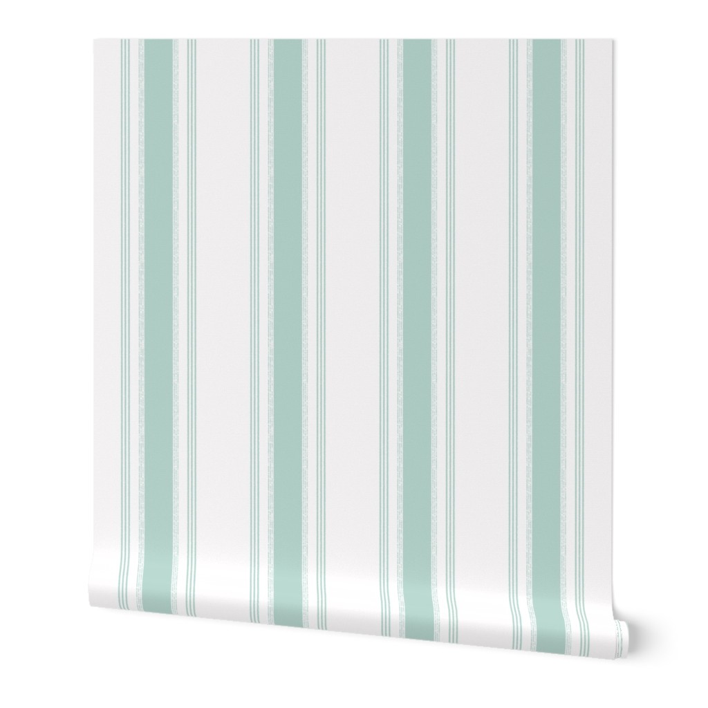 French Ticking in jade