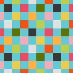 Colorful Checkerboard (medium)