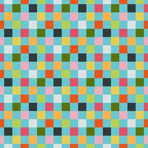 Colorful Checkerboard (small)