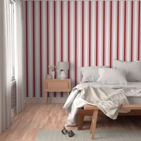 French Ticking in rouge