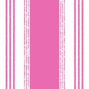 French Ticking in framboise