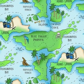 Treasure Cove Map