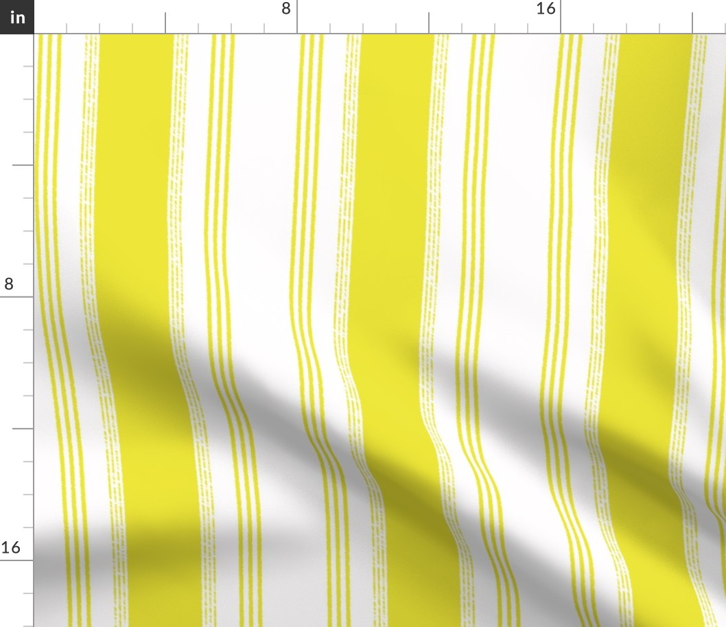 French Ticking in citron