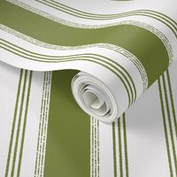 French Ticking in olive