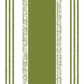 French Ticking in olive