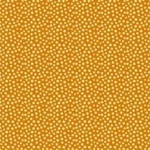 Polka dot MINI 1x1 inch - Orange