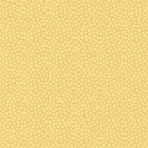 Polka dot MINI 1x1 inch - Yellow